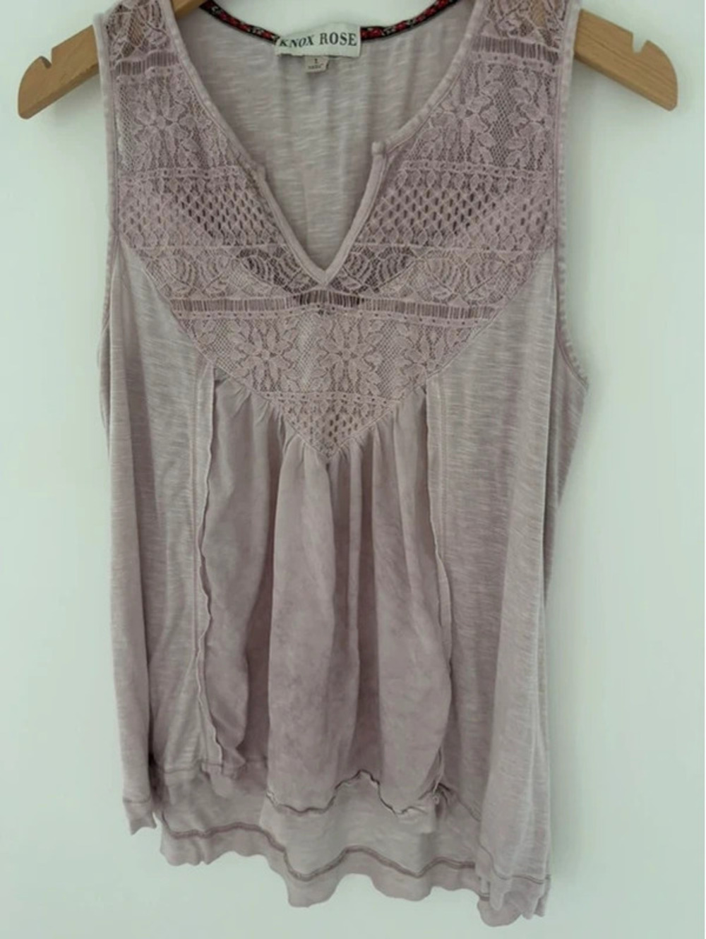 Knox Rose Women's Loose Fit Tank Size Large